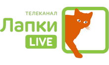 Логотип Лапки LIVE HD