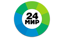 Логотип Мир 24